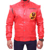 Cobra Kai Karate Kid Red Leather Jacket