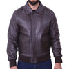 Men's Aviator A2 Flight Black Jacket