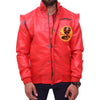 Cobra Kai Karate Kid Red Leather Jacket