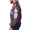 Brown Top Gun G1 Flight Maverick Bomber Jacket