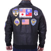 Top Gun movie Maverick Black Bomber Jacket