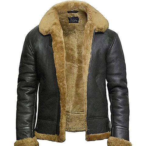 Aviator RAF B3 Bomber Faux Fur Jacket