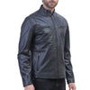 Mens Ionic Black Leather Jacket