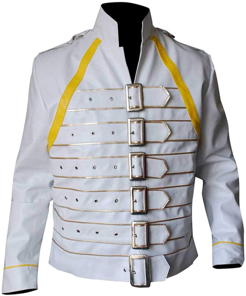 Freddie Mercury Military Concert White Jacket