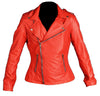 Women Riverdale Southside Serpent Red Leather Jacket