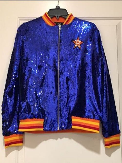 Astros Sequin Jacket