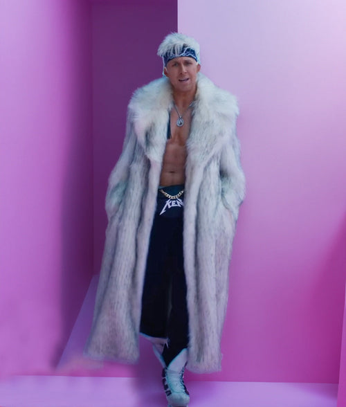 Barbie 2023 Ryan Gosling Ken Fur Coat