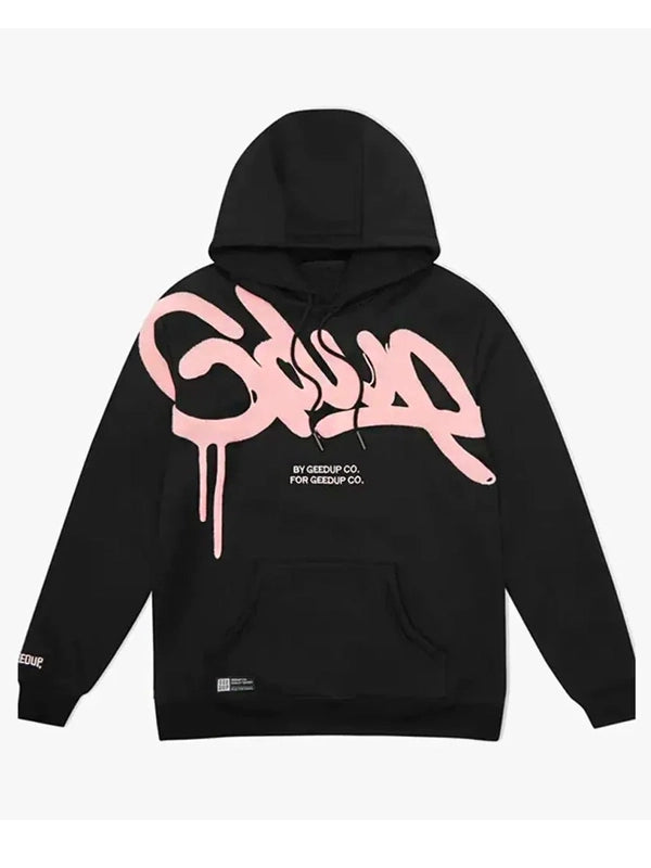 Black And Pink Geedup Hoodie