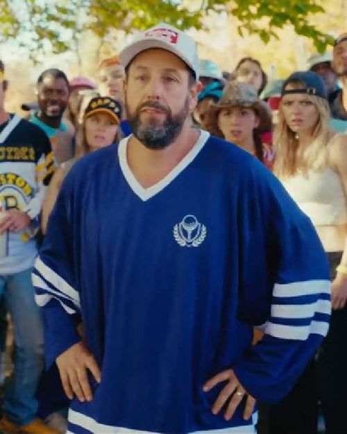 Happy Gilmore 2 Adam Sandler Blue Jersey