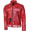 I Am Venomous Last Bite Snake Danger Studded Jacket