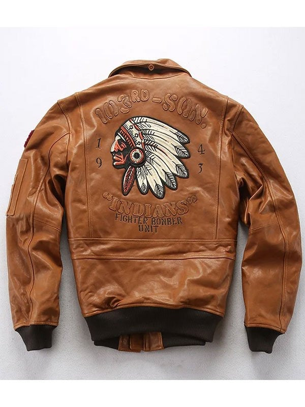 RFF A2 Indian Pilot Leather Jacket
