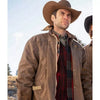 Yellowstone Jamie Dutton Brown Leather Jacket