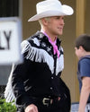 Barbie 2023 Ryan Gosling Black Fringe Shirt