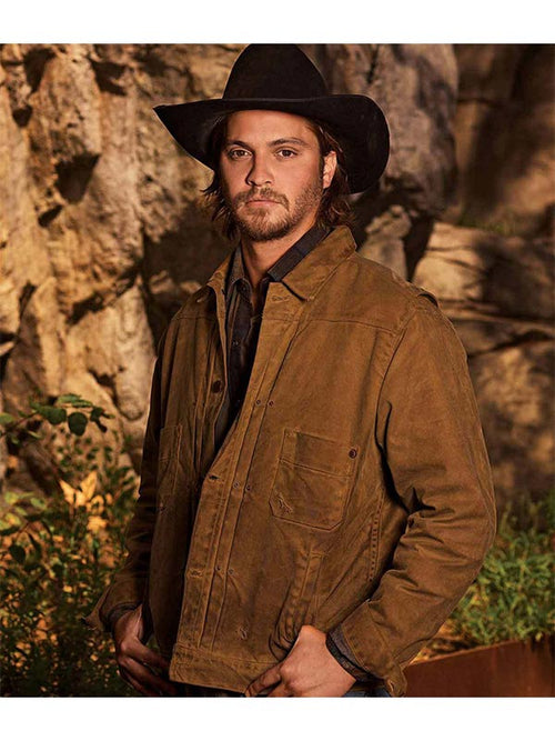 Yellowstone Kayce Dutton Brown Leather Jacket