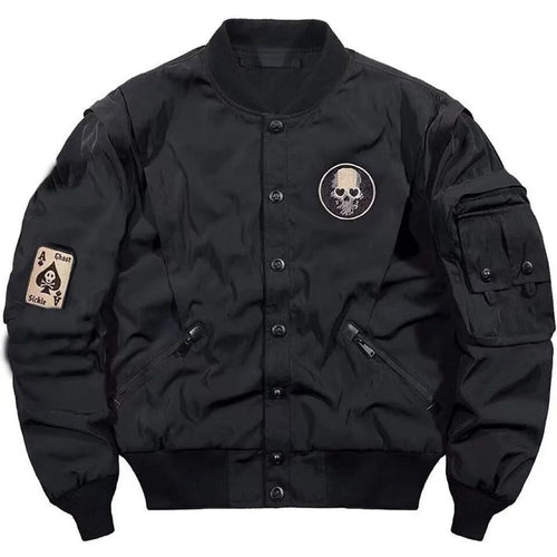 Men's Skull Biker Jacket