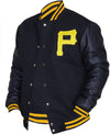 Pittsburgh Pirates P Logo Majestic Varsity Jacket