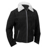 The Walking Dead Rick Grimes Black Suede Jacket