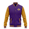 Mens Lakers Wool Blue and Yellow Jacket