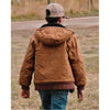 Yellowstone S04 Tate Dutton Brown Hooded Jacket