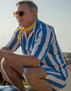 Glass Onion A Knives Out Mystery Daniel Craig Stripe Shirt