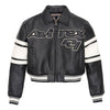 Avirex N4 Cropped Leather Jacket