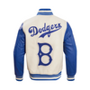 brooklyn dodgers varsity jacket back view