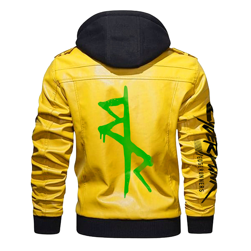 Cyberpunk 2077 Edgerunners Yellow Jacket With Hood