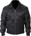 black drive scorpion jacket front side