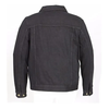 Mens Shirt Style Collar Grey Denim Jacket