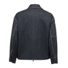 Mens Grey Denim Jacket
