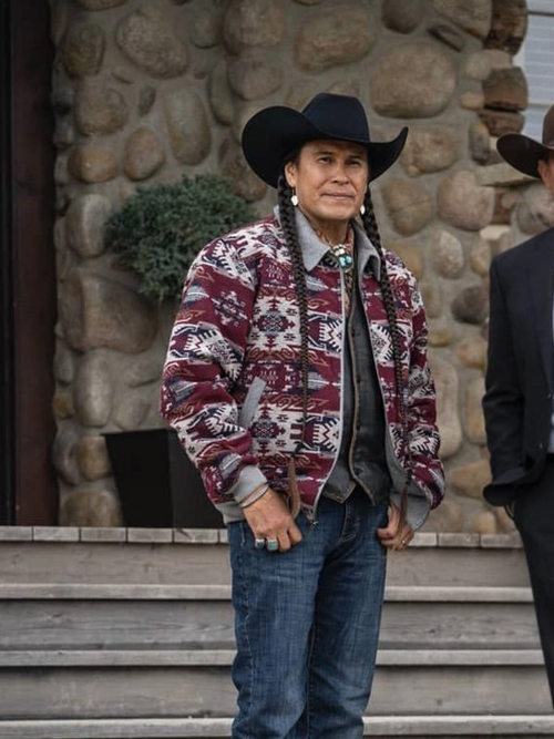 Yellowstone Season 4 Moses Brings Plenty Jacket