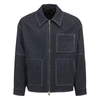 Mens Grey Denim Jacket