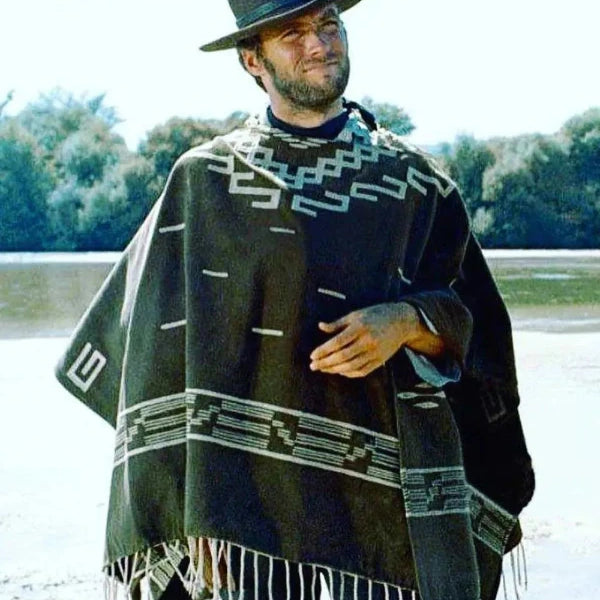 clint eastwood in a poncho