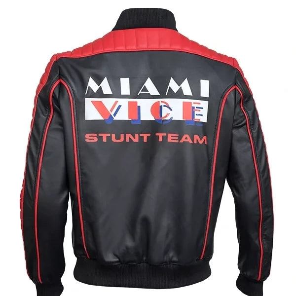 miami vice stunt team jacket back view