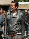 actor Jeffrey Dean Morgan as negan the walking dead jacket