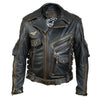 Harley Davidson Men’s Black Premium Leather Jacket